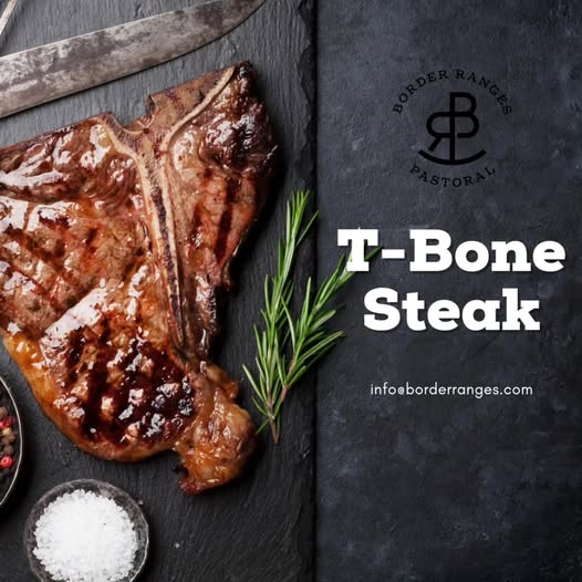 T-Bone steak cut configuration!