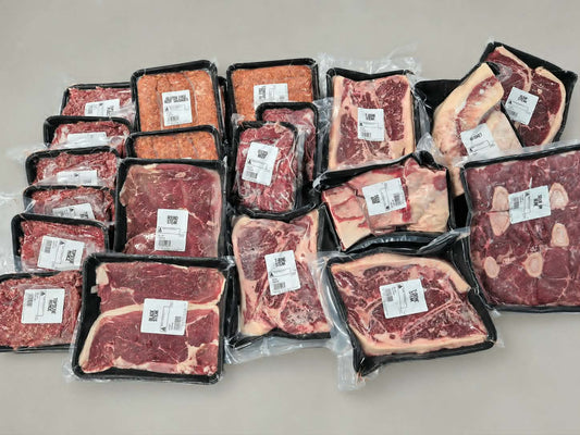 20kg Frozen Mixed Beef Box - Grass Fed - SPECIAL