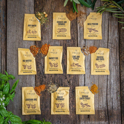 Rubs and Spices - Gift Hamper - 10 different SAMPLE SIZES!