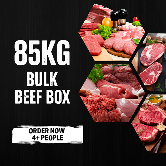 85kg Bulk Beef Box - Grass Fed