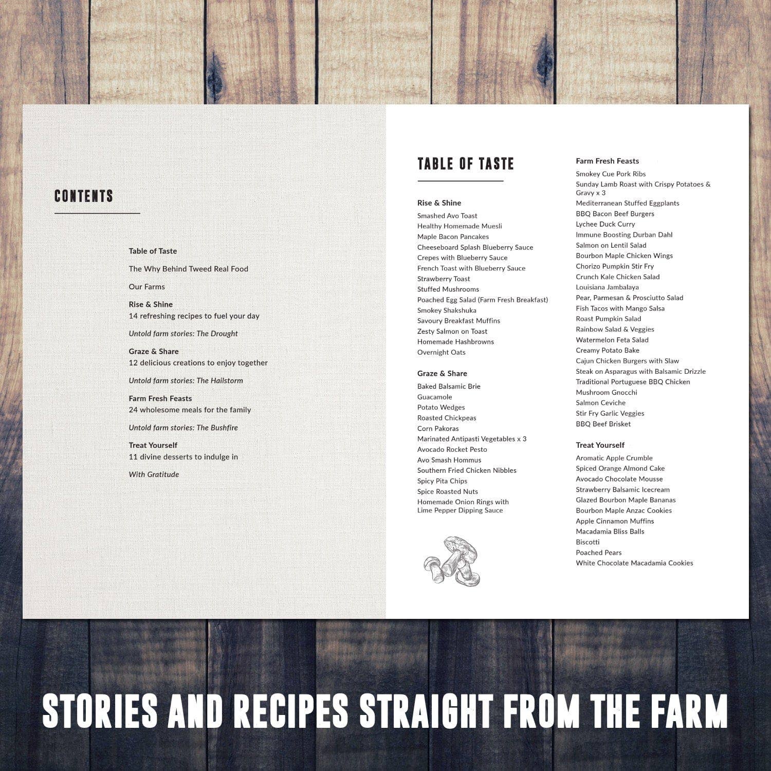 Story and Recipe Book - There is a story behind every meal - Australian Farmers