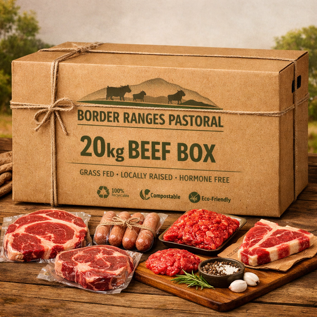 20kg - Bulk Beef Box - Grass Fed - Boxed weight