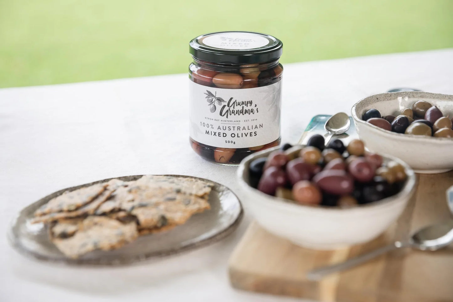 Grumpy Grandma's Mixed Olives - 500g Jar
