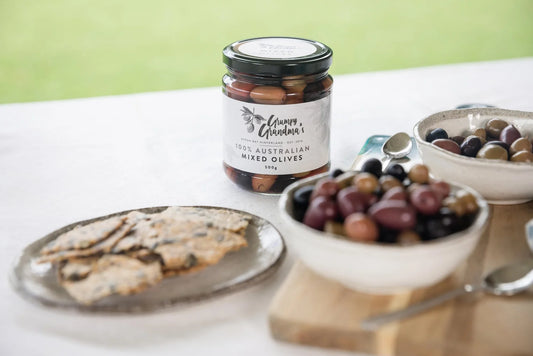 Grumpy Grandma's Mixed Olives - 500g Jar