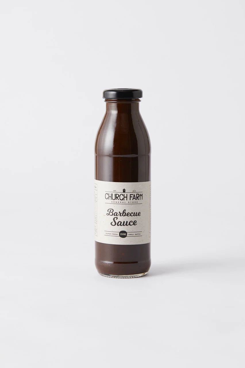 Church Farm General Store Barbecue Sauce - handmade smoky BBQ sauce in a glass bottle