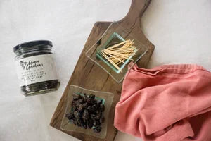 NEW Grumpy Grandma's  Taste of Thai Semi Dried Olives 200g jar