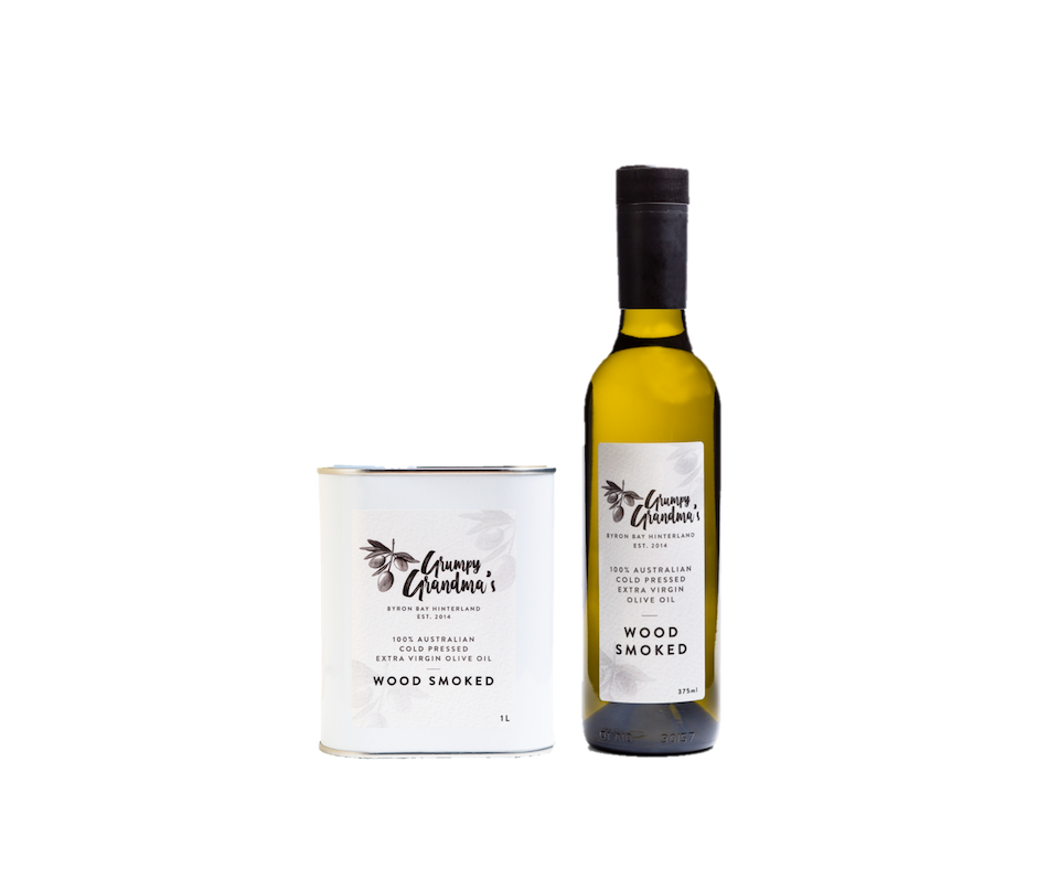 Wood Smoked Olive Oil - 1L or 375ml