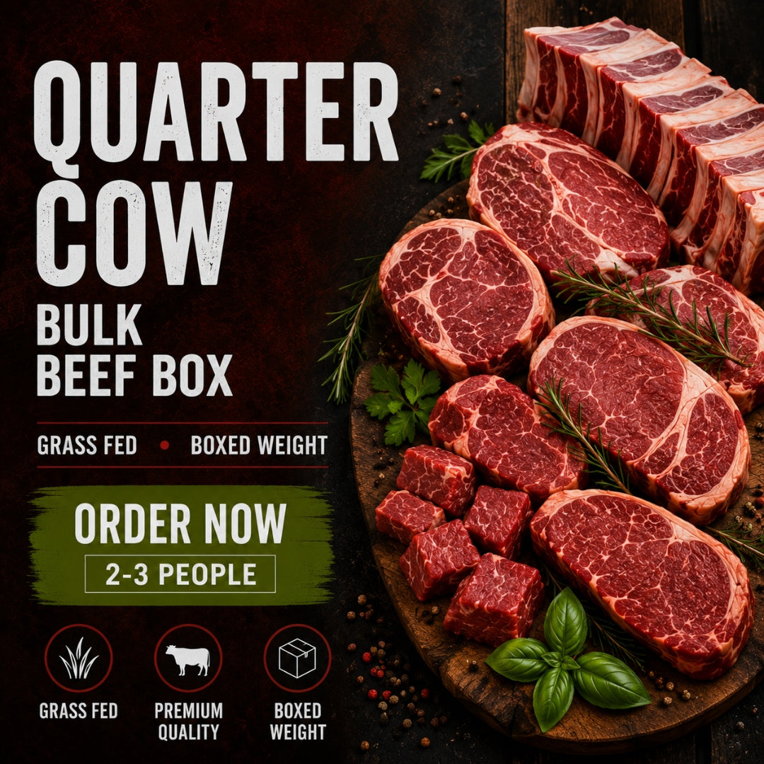 Quarter Cow - Bulk Beef Box - Grass Fed