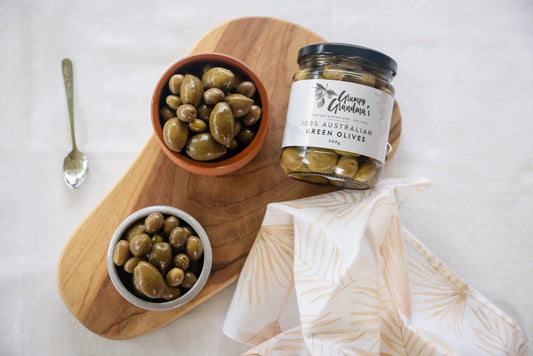 Grumpy Grandma's Green Olives - 500g