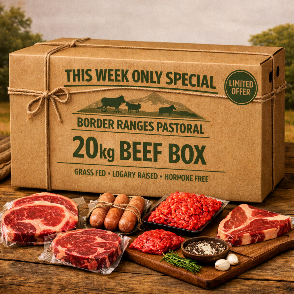 SPECIAL - 20kg - Bulk Beef Box - Grass Fed - Boxed weight