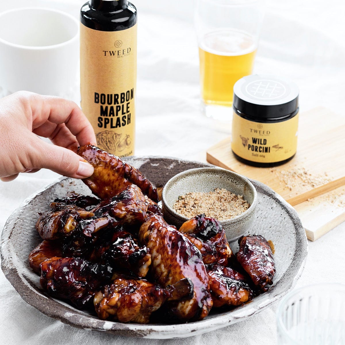 BBQ Deluxe Gift Hamper - Salt, Rub and Balsamic