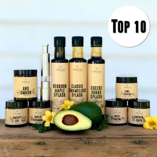 The Collective Gift Hamper - Top 10 Balsamic, Salts, Rubs and Dukkah