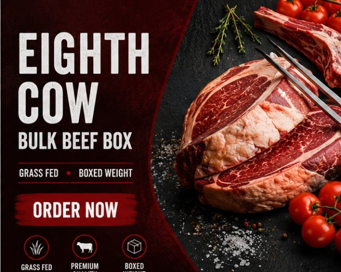 Eighth Cow - Bulk Beef Box - Grass Fed