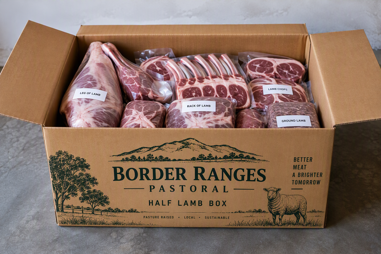 LAMB SPECIAL - Half or Whole lamb Box - from $23/kg